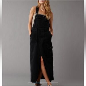 American Eagle Maxi Overall Dress